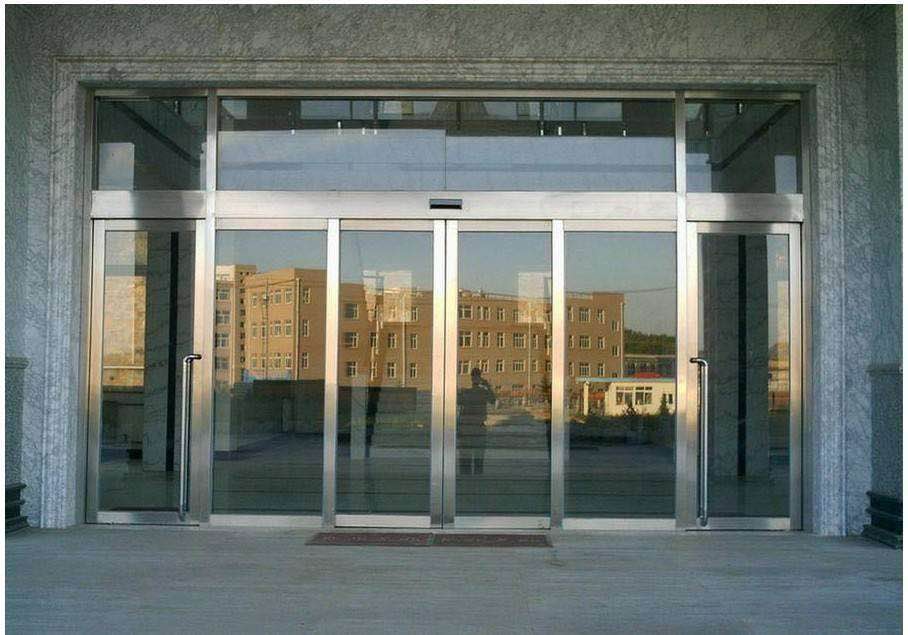 不锈钢有框自动门